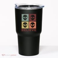 Alien Believe Retro Alien Gift For Alien Believer Tumbler thumb 0