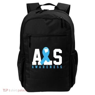 Als Blue Ribbon Awareness Backpack