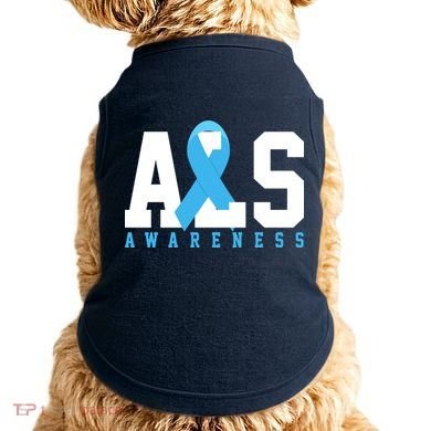 Als Blue Ribbon Awareness Doggie Tank