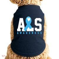 Als Blue Ribbon Awareness Doggie Tank thumb 0