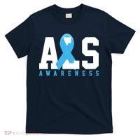 Als Blue Ribbon Awareness T-Shirt thumb 0
