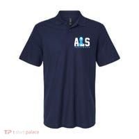 Als Blue Ribbon Awareness Polo thumb 0