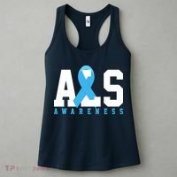 Als Blue Ribbon Awareness Women's Tank Top thumb 3