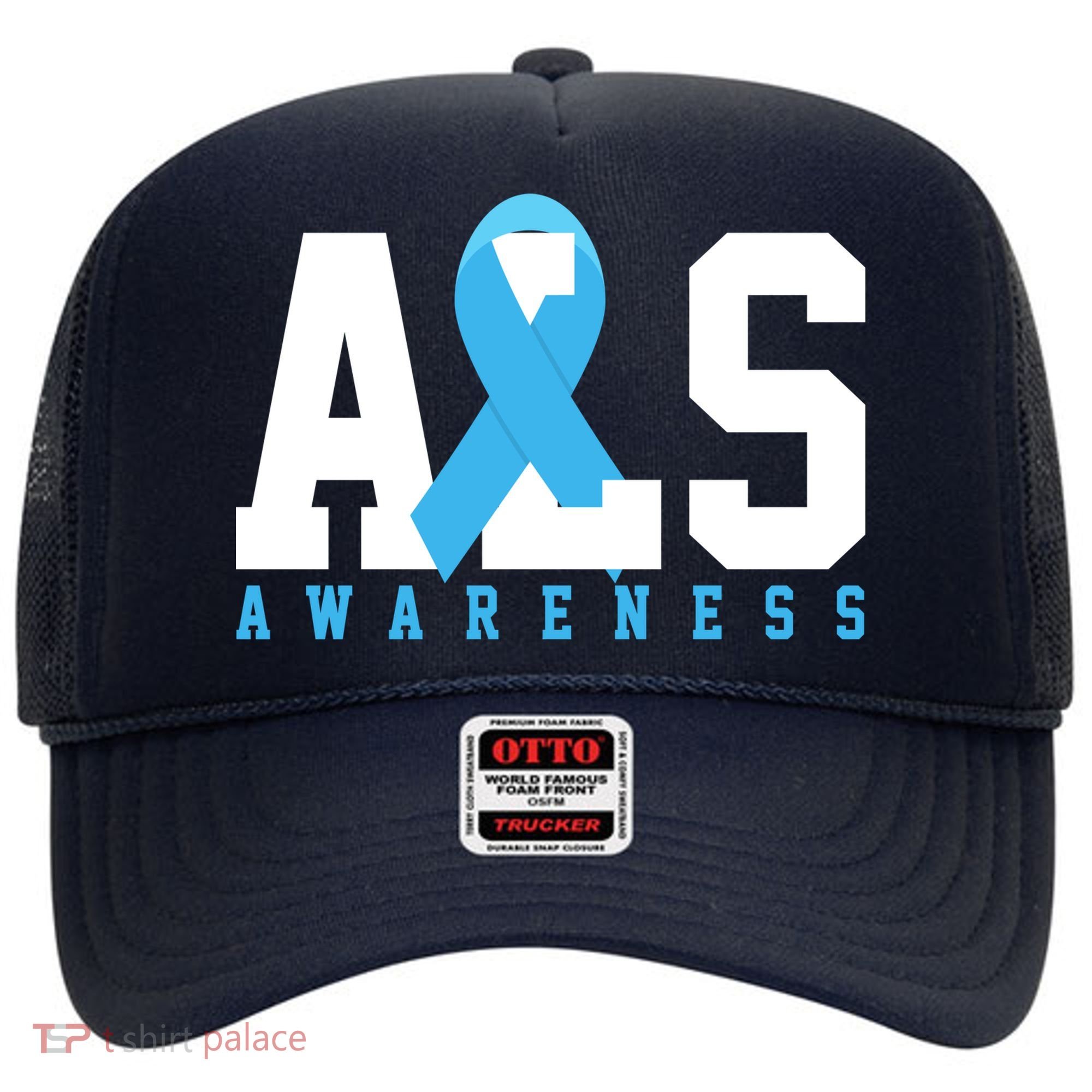 Als Blue Ribbon Awareness Hat