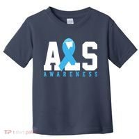 Als Blue Ribbon Awareness Toddler T-Shirt thumb 0