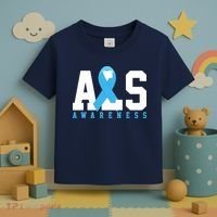 Als Blue Ribbon Awareness Toddler T-Shirt thumb 3