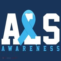 Als Blue Ribbon Awareness Women's Long Sleeve Shirt thumb 2