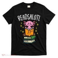 Axolotl Books Readsalotl Reading Bookworm T-Shirt thumb 0
