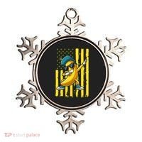 American Banana Retro USA Flag Dabbing Bananas Ornament thumb 0