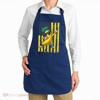 American Banana Retro USA Flag Dabbing Bananas Apron thumb 2
