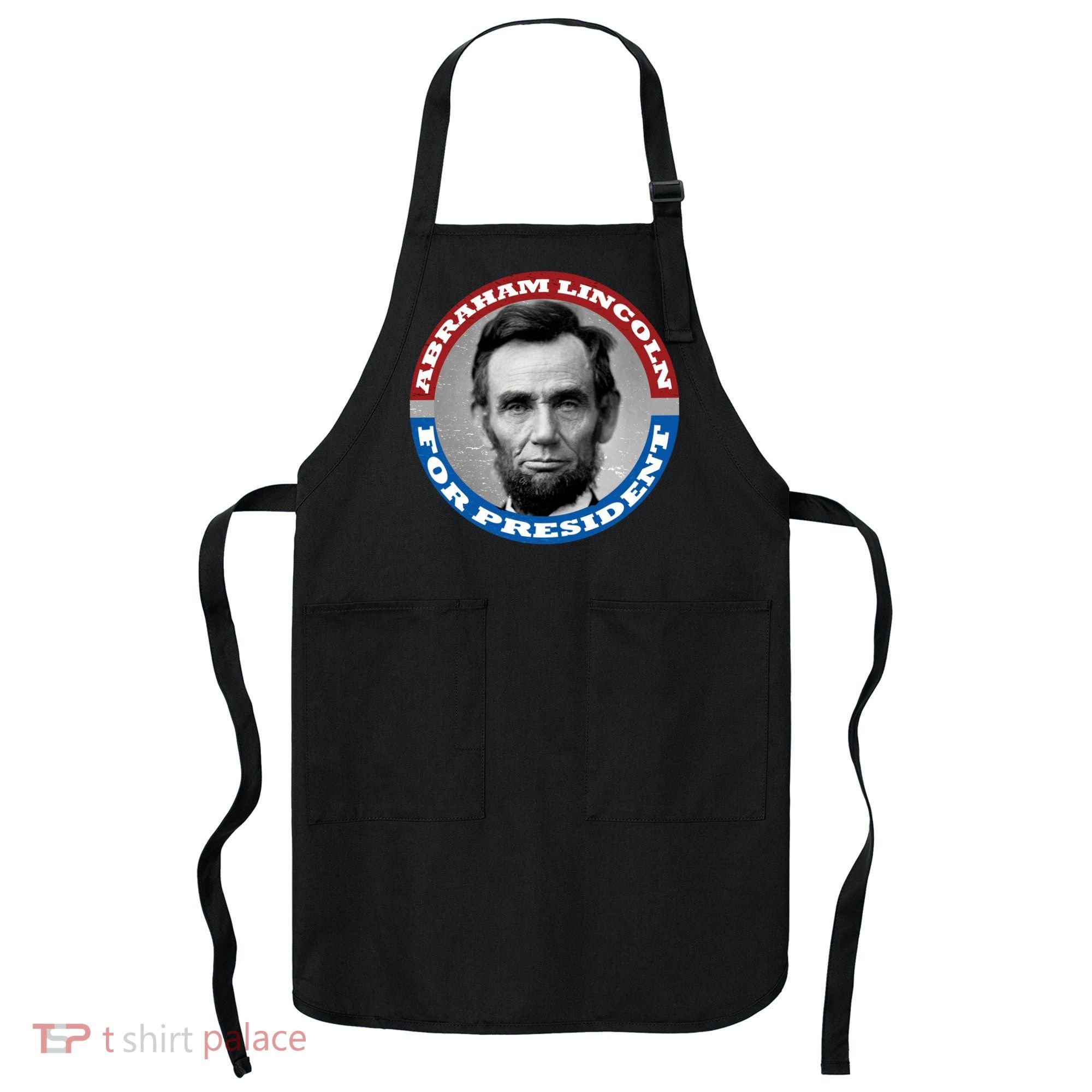 Abraham Abe Lincoln For President Retro Apron