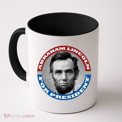 Abraham Abe Lincoln For President Retro Coffee Mug