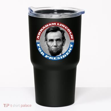 Abraham Abe Lincoln For President Retro Tumbler