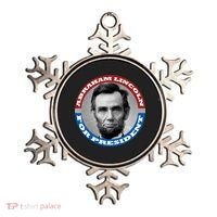 Abraham Abe Lincoln For President Retro Ornament thumb 0
