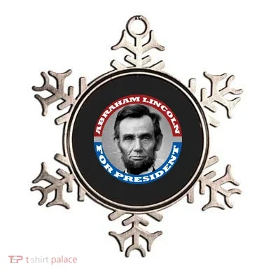 Abraham Abe Lincoln For President Retro Ornament