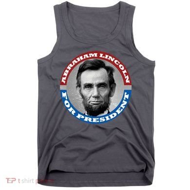 Abraham Abe Lincoln For President Retro Tank Top