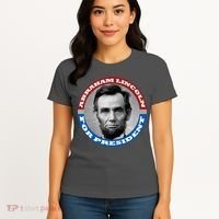 Abraham Abe Lincoln For President Retro Women's T-Shirt thumb 4