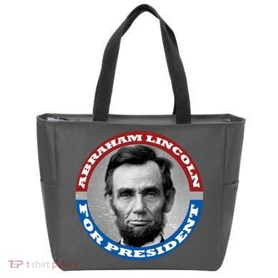 Abraham Abe Lincoln For President Retro Tote Bag