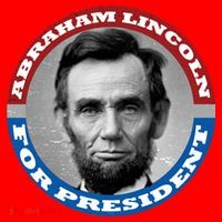 Abraham Abe Lincoln For President Retro Santa Hat thumb 1