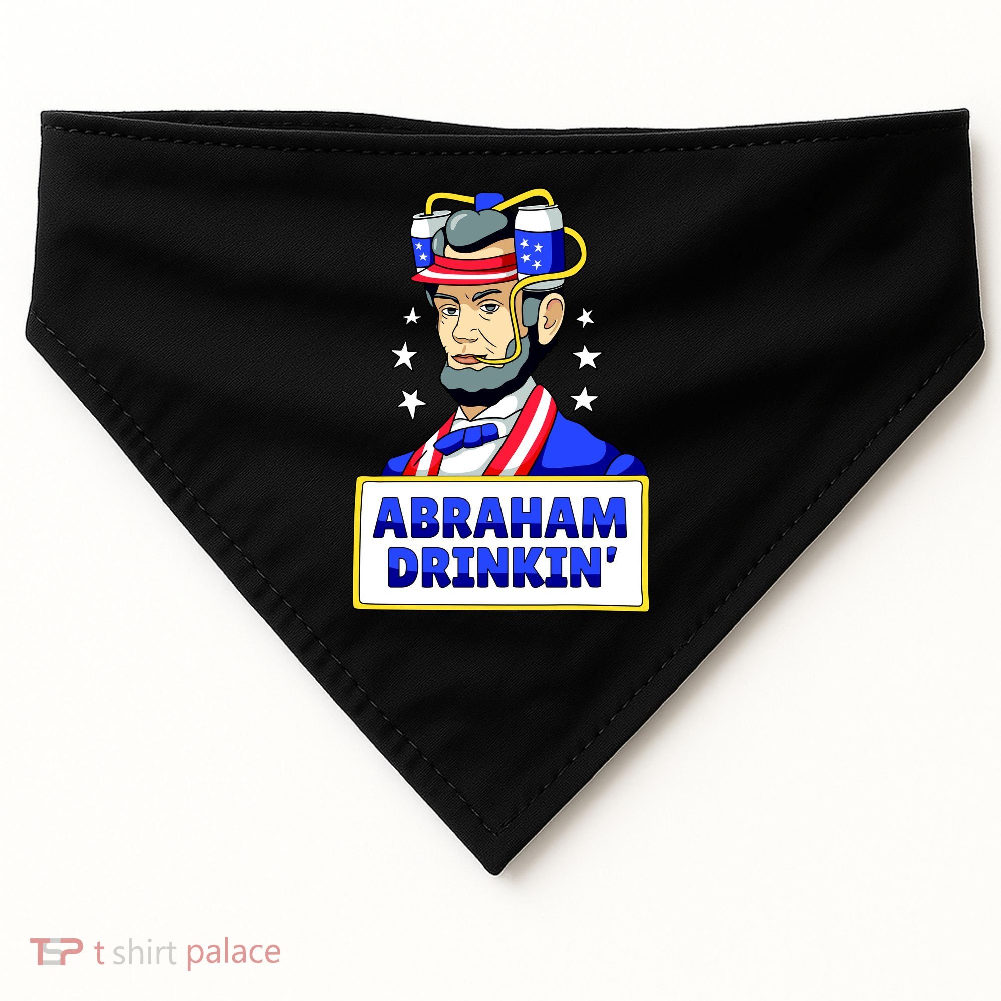 Abraham Drinkin USA-Made Doggie Bandana