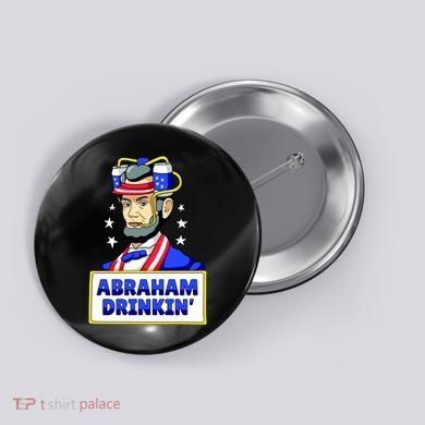 Abraham Drinkin Button