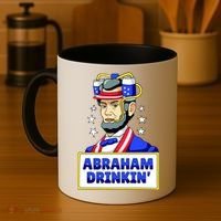 Abraham Drinkin Coffee Mug thumb 4