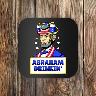 Abraham Drinkin Coaster
