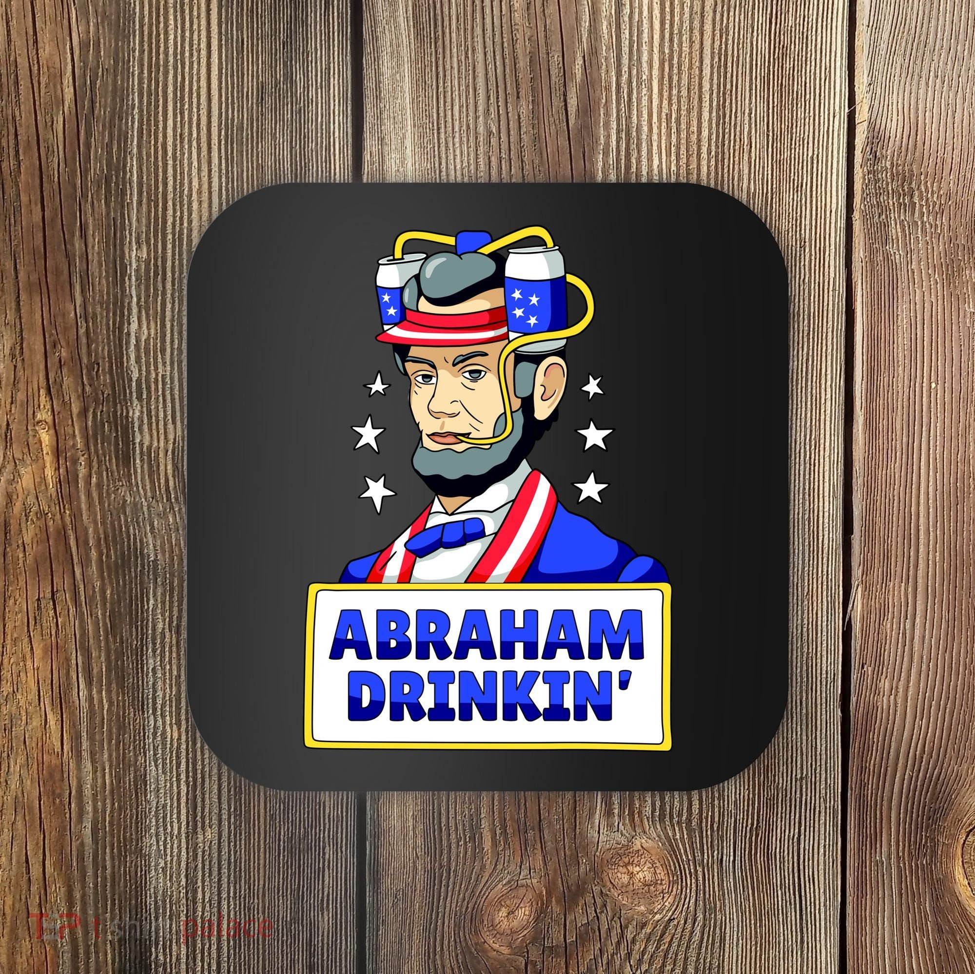Abraham Drinkin Coaster