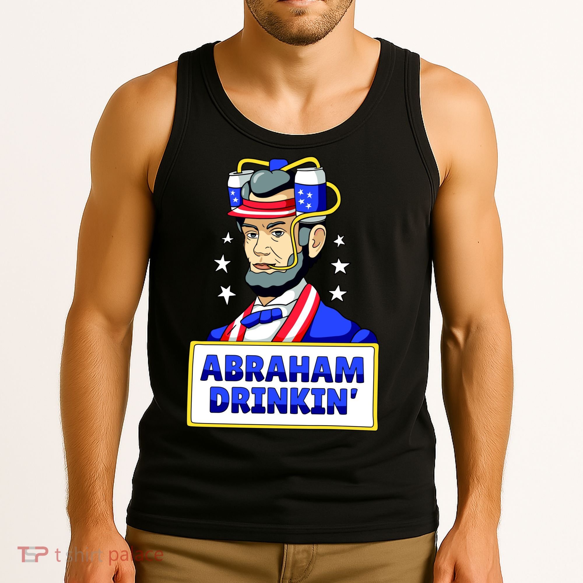 Abraham Drinkin Tank Top