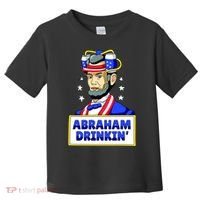 Abraham Drinkin Toddler T-Shirt thumb 0