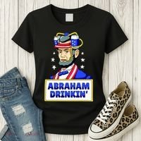 Abraham Drinkin Women's T-Shirt thumb 3