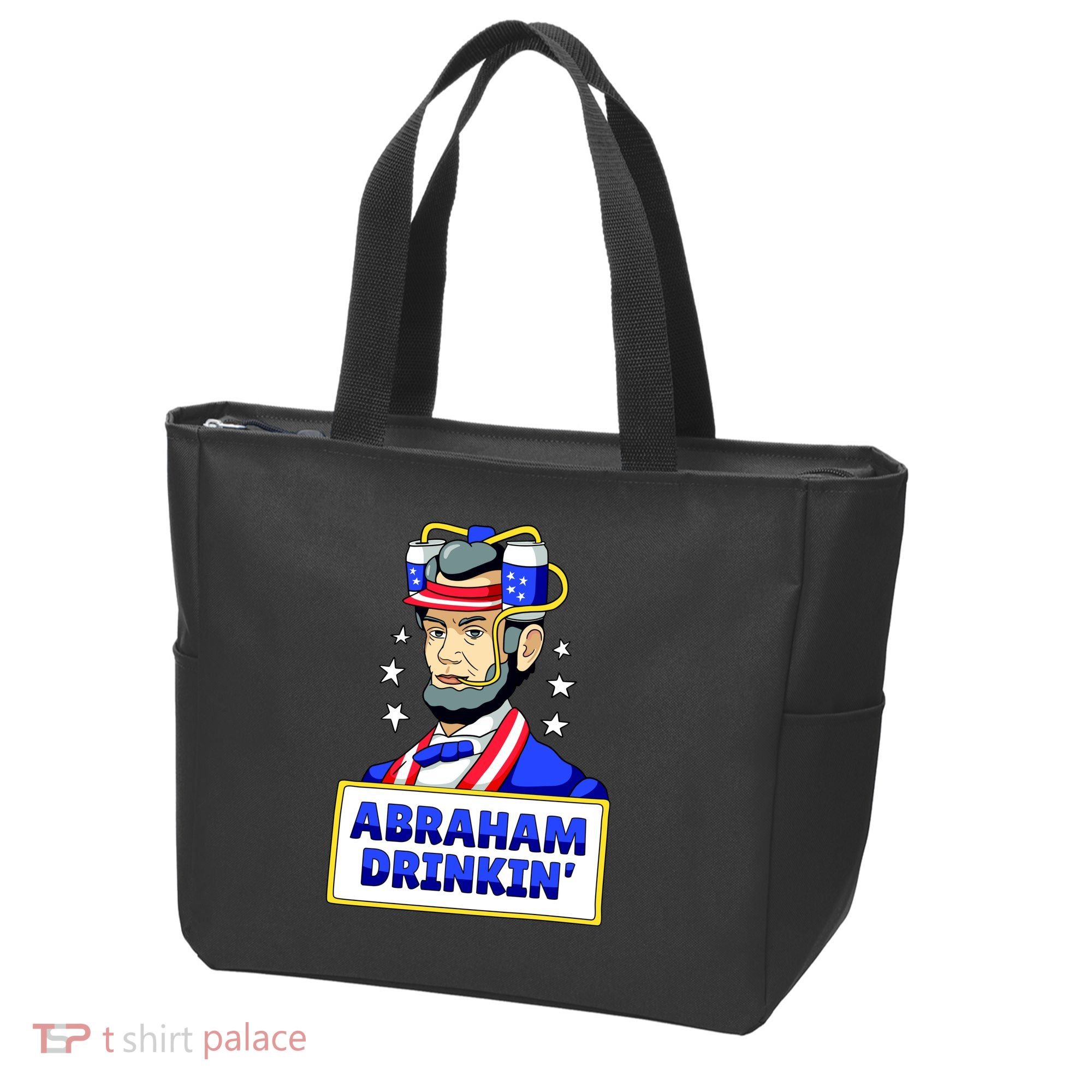 Abraham Drinkin Tote Bag