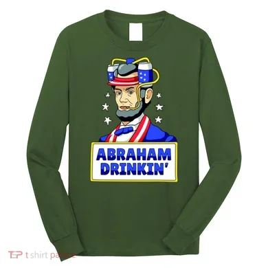 Abraham Drinkin Long Sleeve Shirt