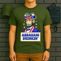Abraham Drinkin T-Shirt thumb 6
