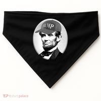 Abraham Lincoln For Trump USA-Made Doggie Bandana thumb 0