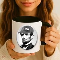 Abraham Lincoln For Trump Coffee Mug thumb 3