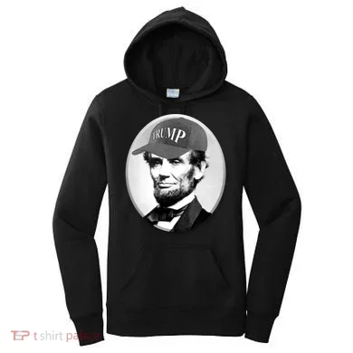 Abraham Lincoln For Trump Women's Hoodie