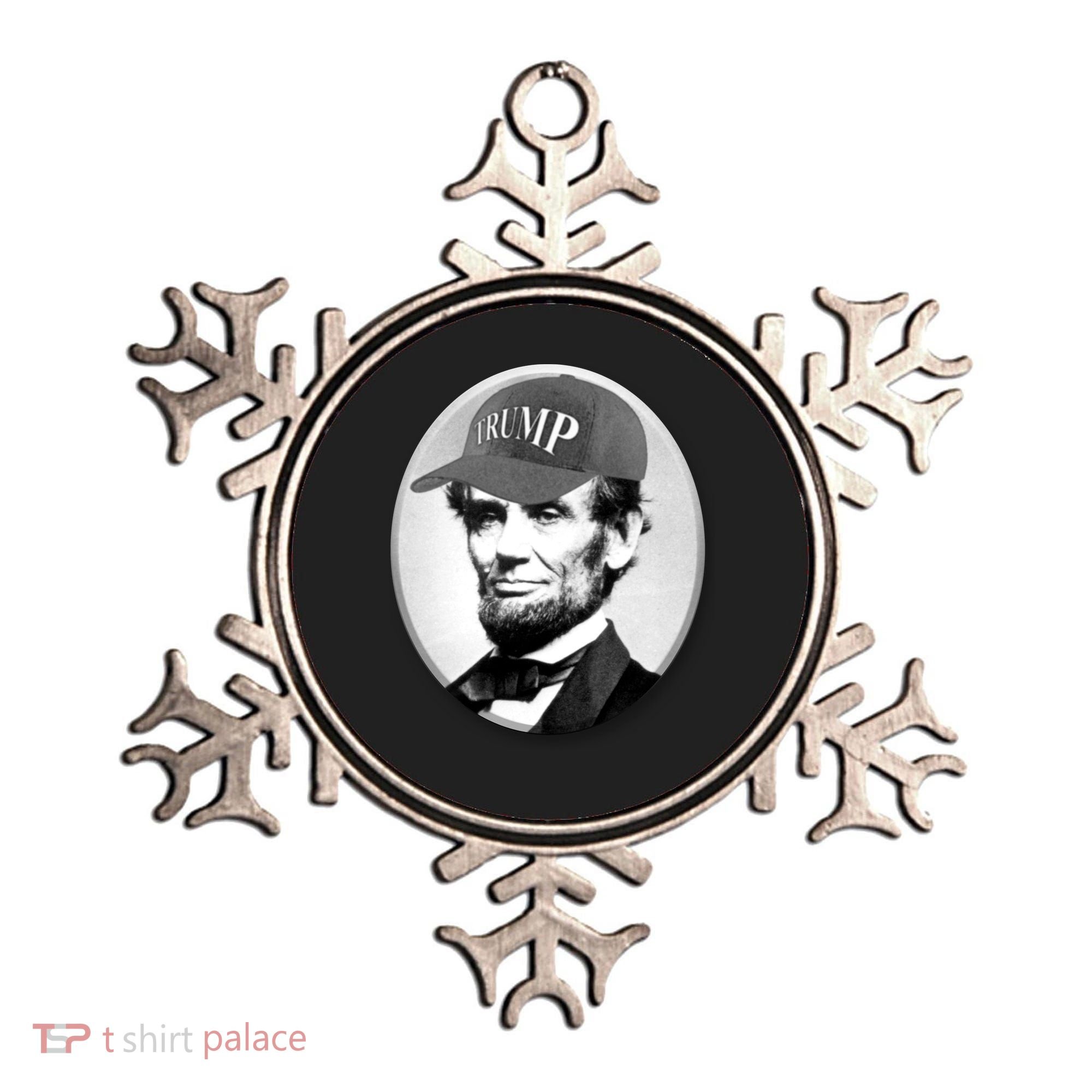 Abraham Lincoln For Trump Ornament