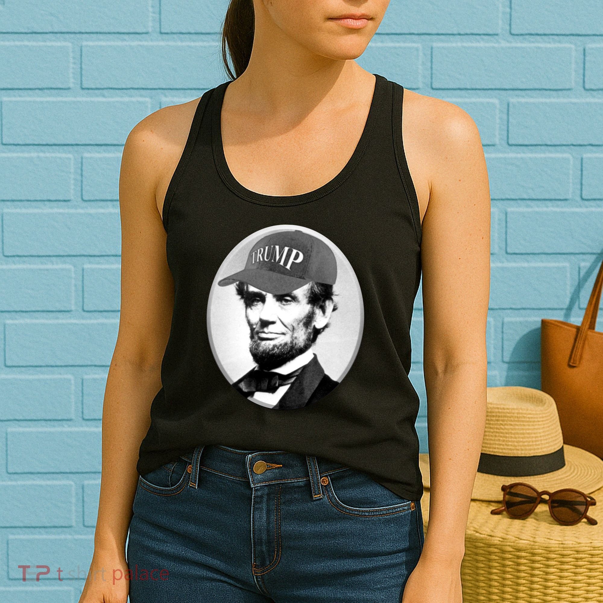Abraham Lincoln For Trump Women's Tank Top