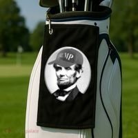 Abraham Lincoln For Trump Golf Towel thumb 2