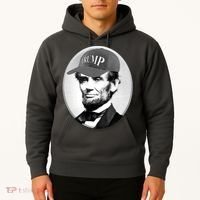 Abraham Lincoln For Trump Hoodie thumb 2