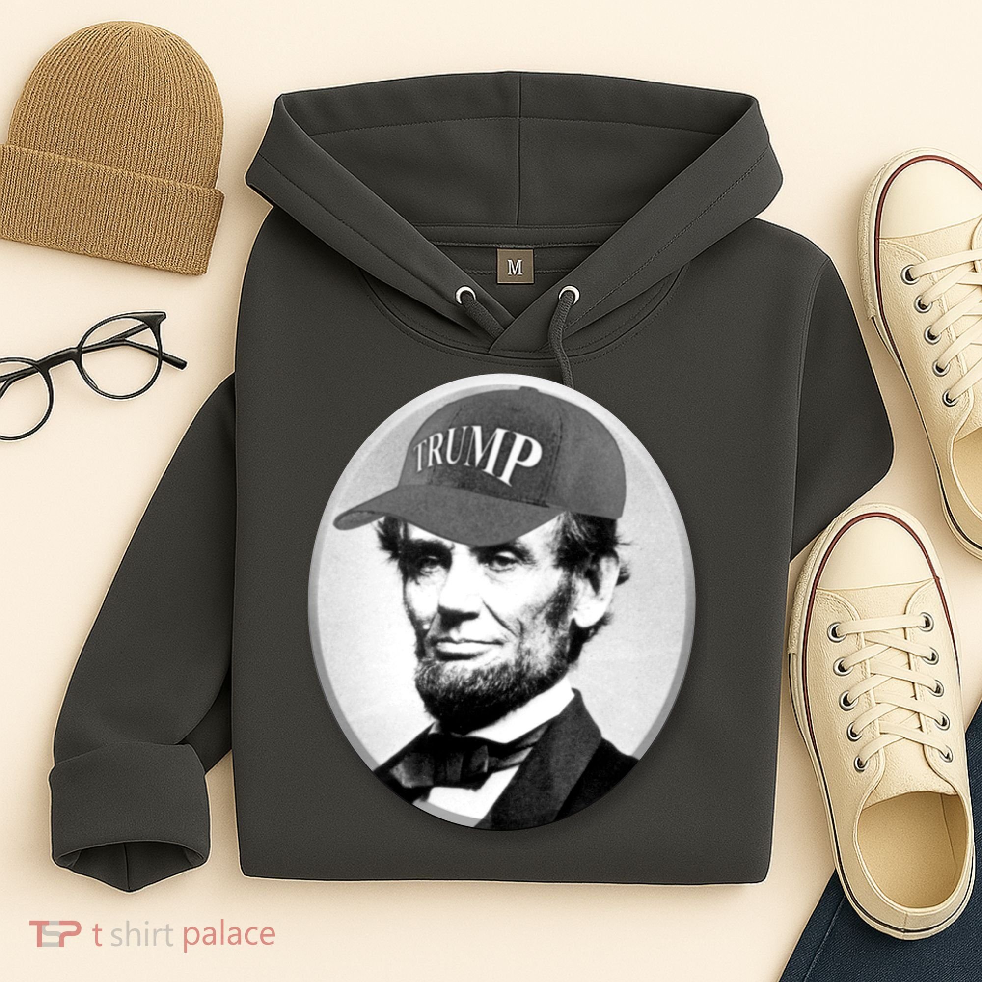 Abraham Lincoln For Trump Hoodie