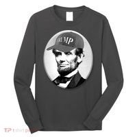 Abraham Lincoln For Trump Long Sleeve Shirt thumb 0