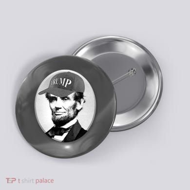 Abraham Lincoln For Trump Button
