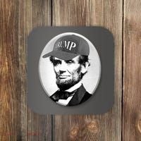 Abraham Lincoln For Trump Coaster thumb 0