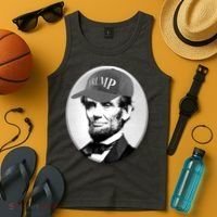 Abraham Lincoln For Trump Tank Top thumb 4