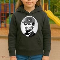 Abraham Lincoln For Trump Kids Hoodie thumb 3