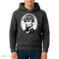 Abraham Lincoln For Trump Kids Hoodie thumb 4