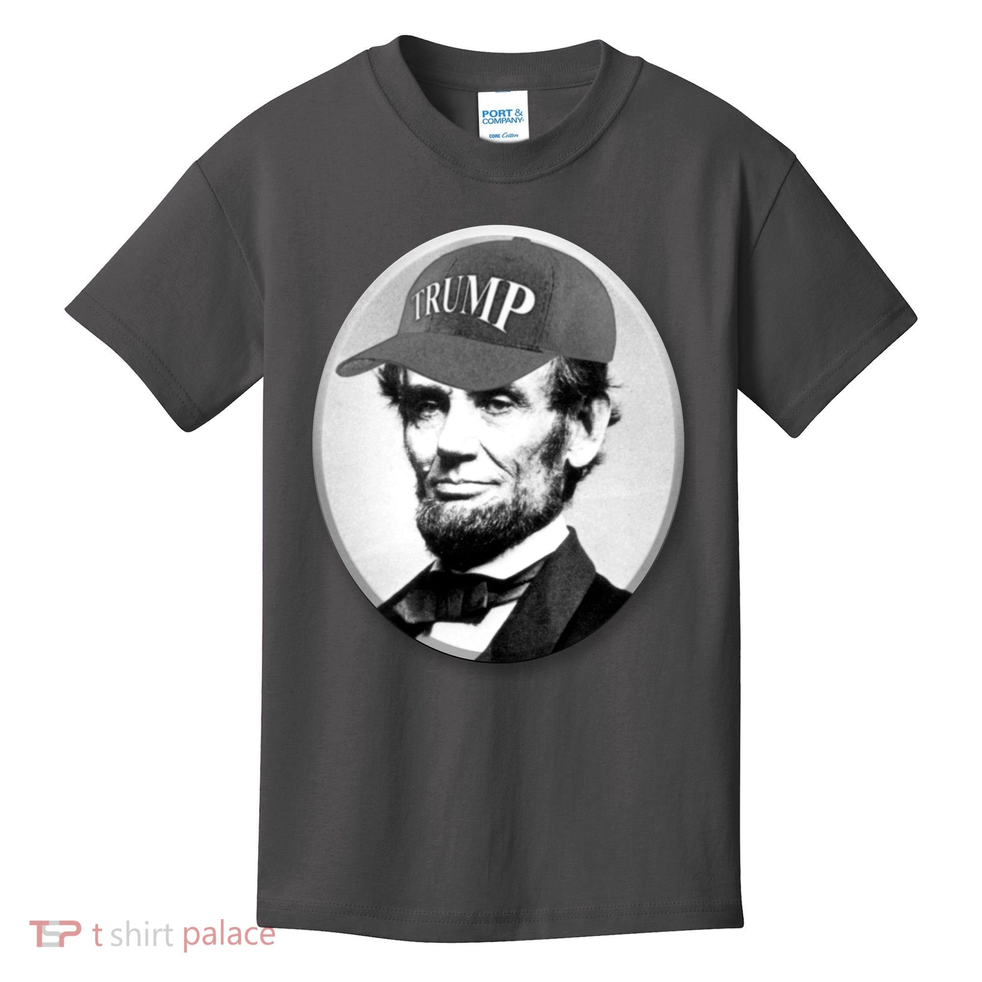 Abraham Lincoln For Trump Kids T-Shirt