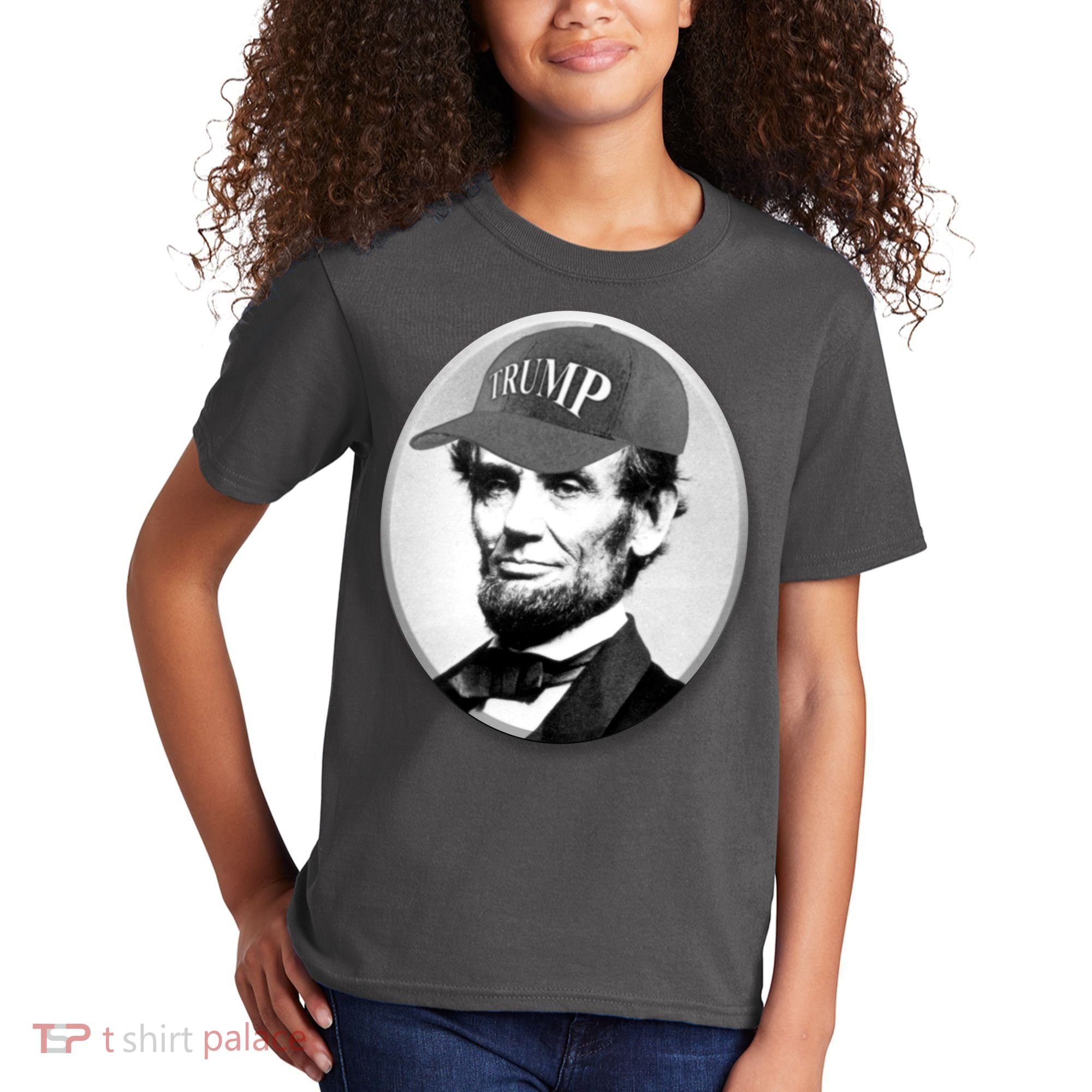 Abraham Lincoln For Trump Kids T-Shirt